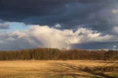 Nachmittags Wolkenspiele