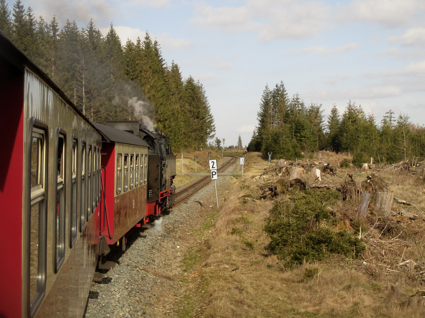 Nachmittagsausflug mit der 99 7237-3 nach Drei Annen Hohne 6.