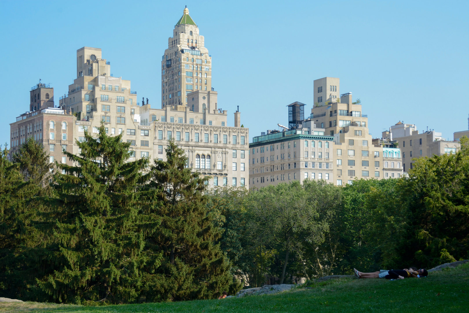 Nachmittagschlaf im Central Park