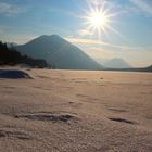 Nachmittagsonne am Sylvensteinsee