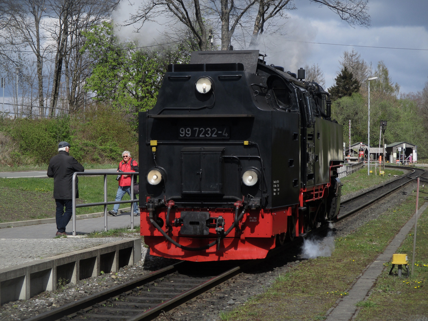 Nachmittagsrunde mit der 99 7232-4 nach Drei Annen Hohne 3.