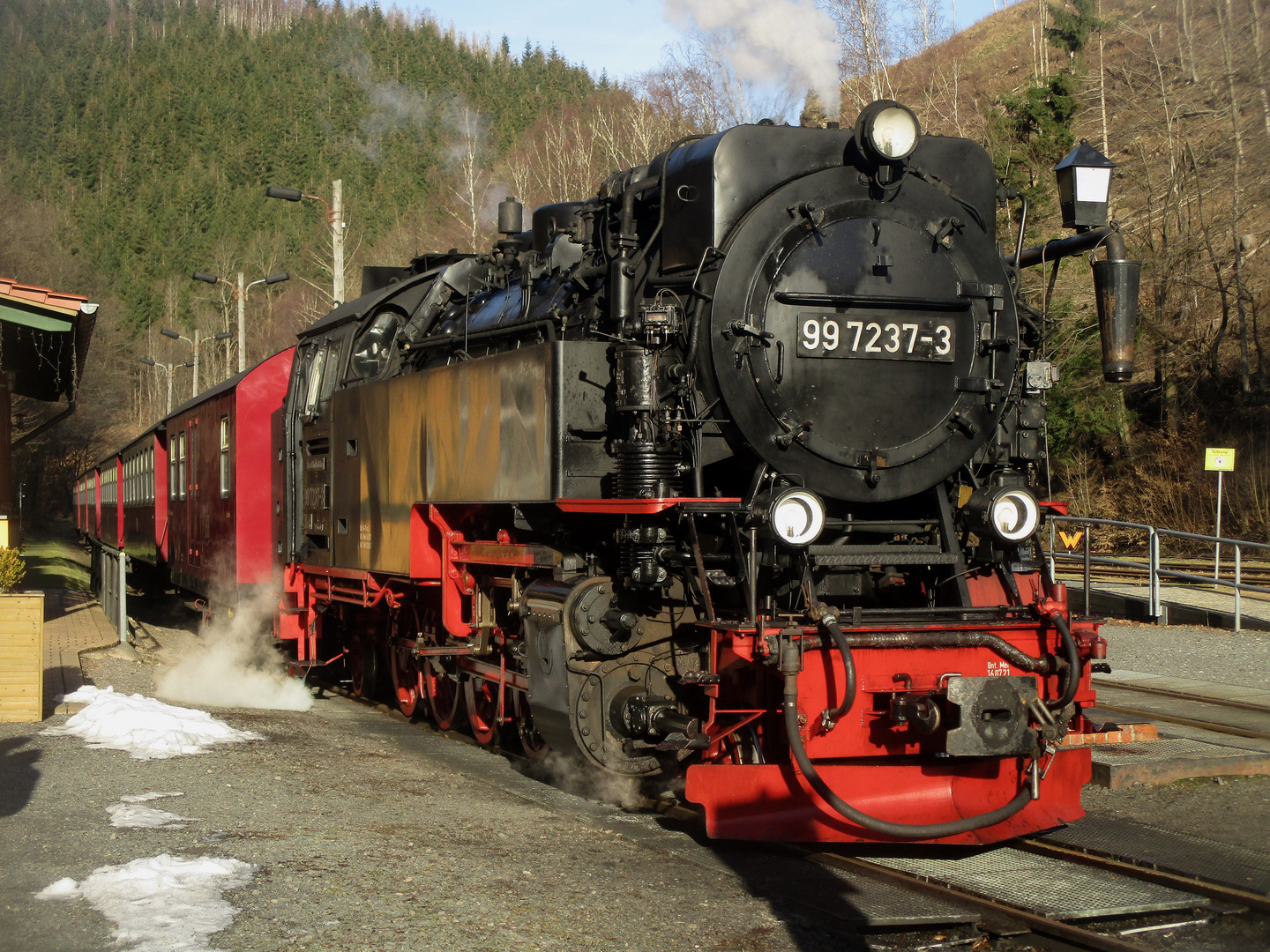 Nachmittagsrunde mit meiner HSB Lieblingslok 3.