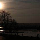 Nachmittagssonne am Steinhuder Meer - Gegenlichtaufnahme