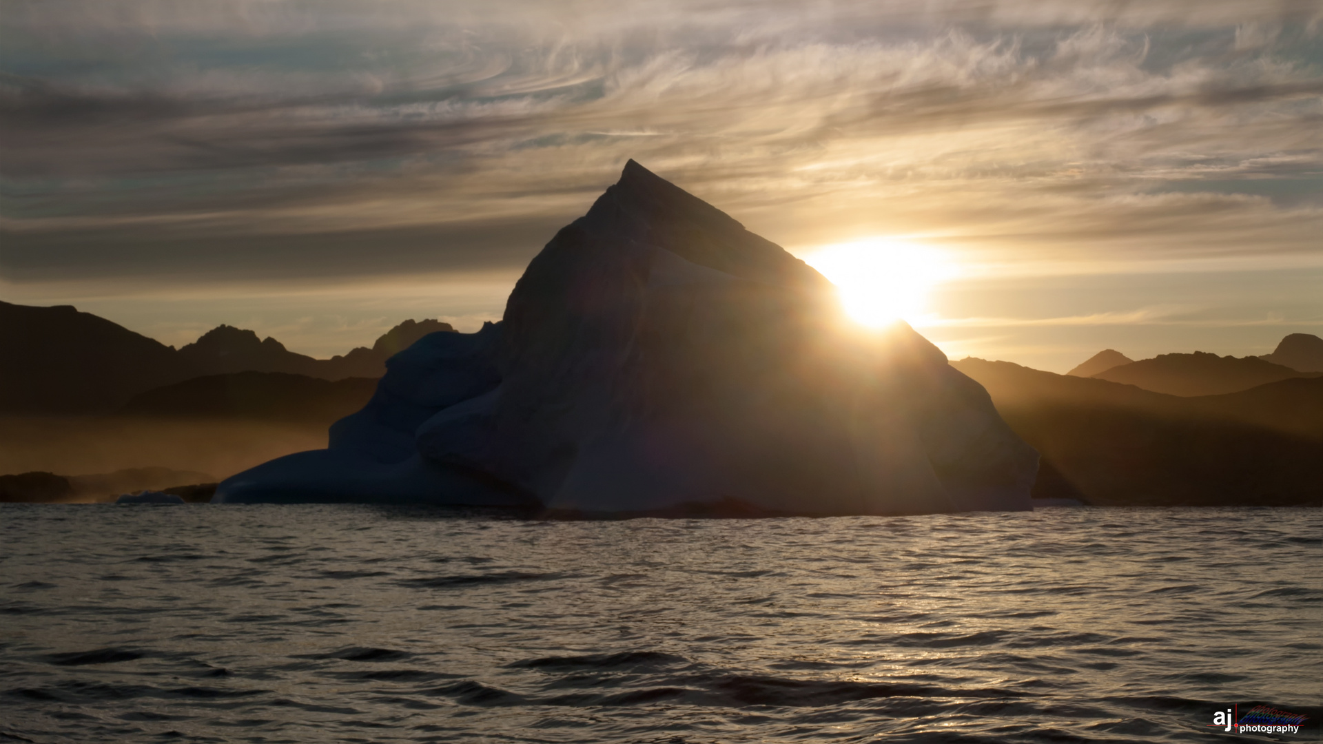 Nachmittagssonne im Ammassalik-Fjord