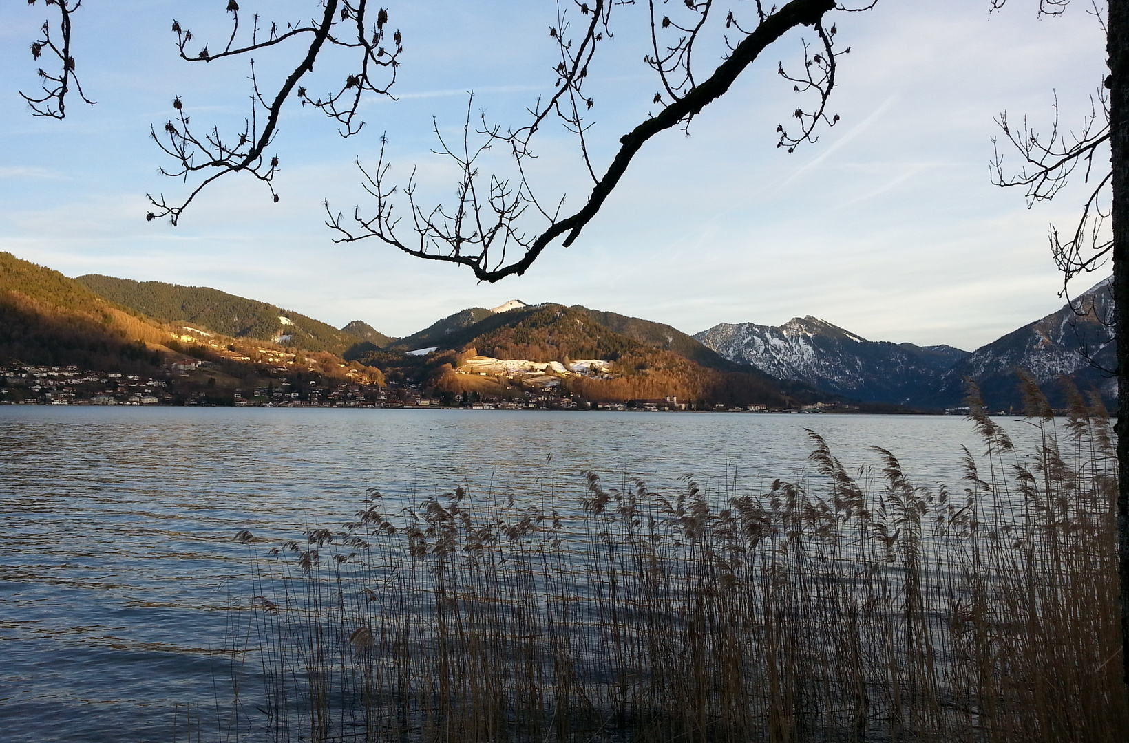 Nachmittagsstimmung am Tegernsee