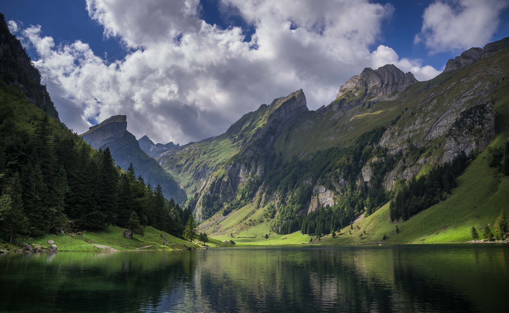 Nachmittagsstimmung in den Alpen