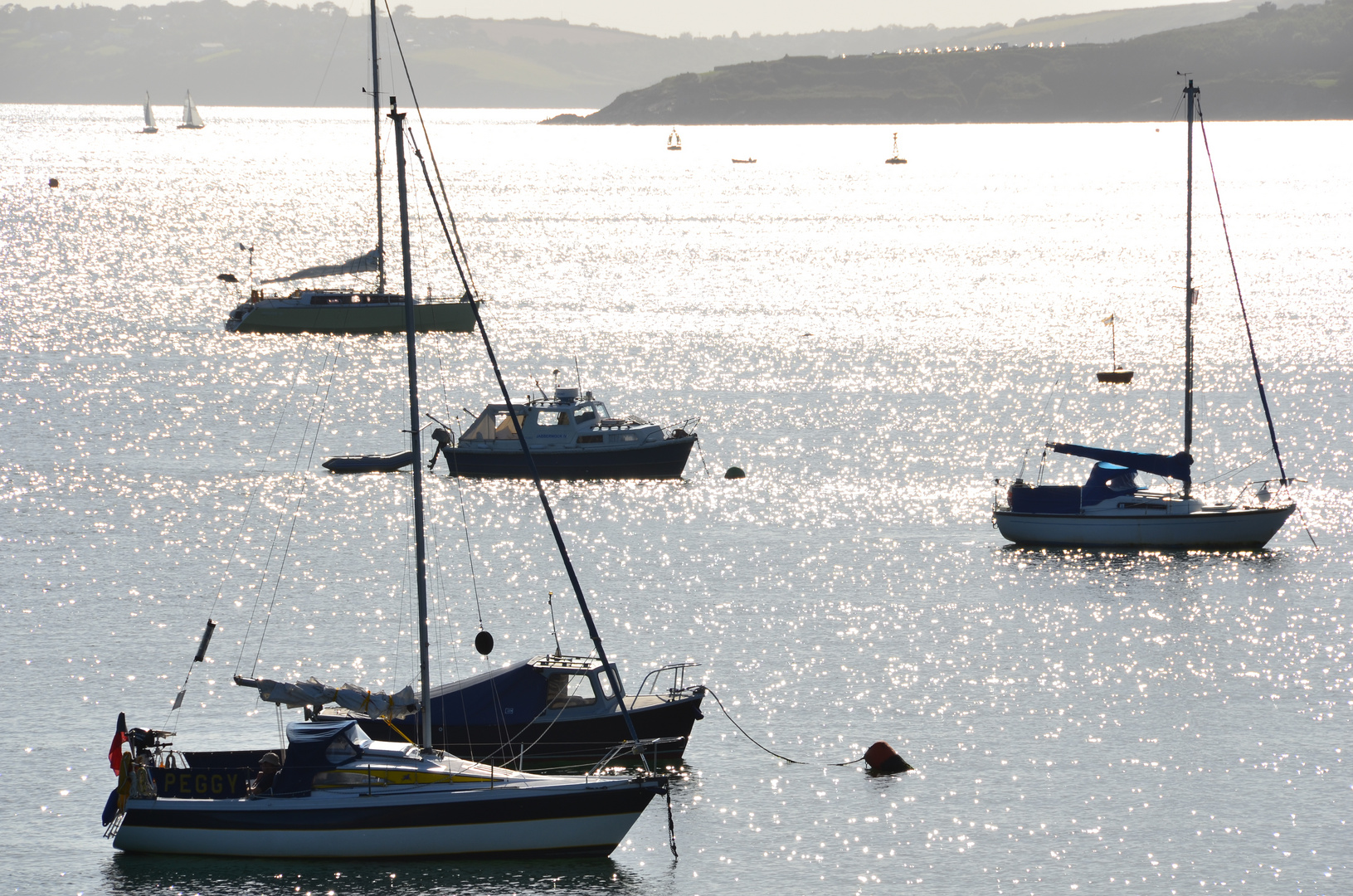 Nachmittagstimmung in St. Mawes