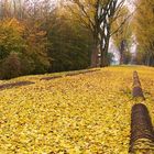 Nachsaison vor dem Freibad