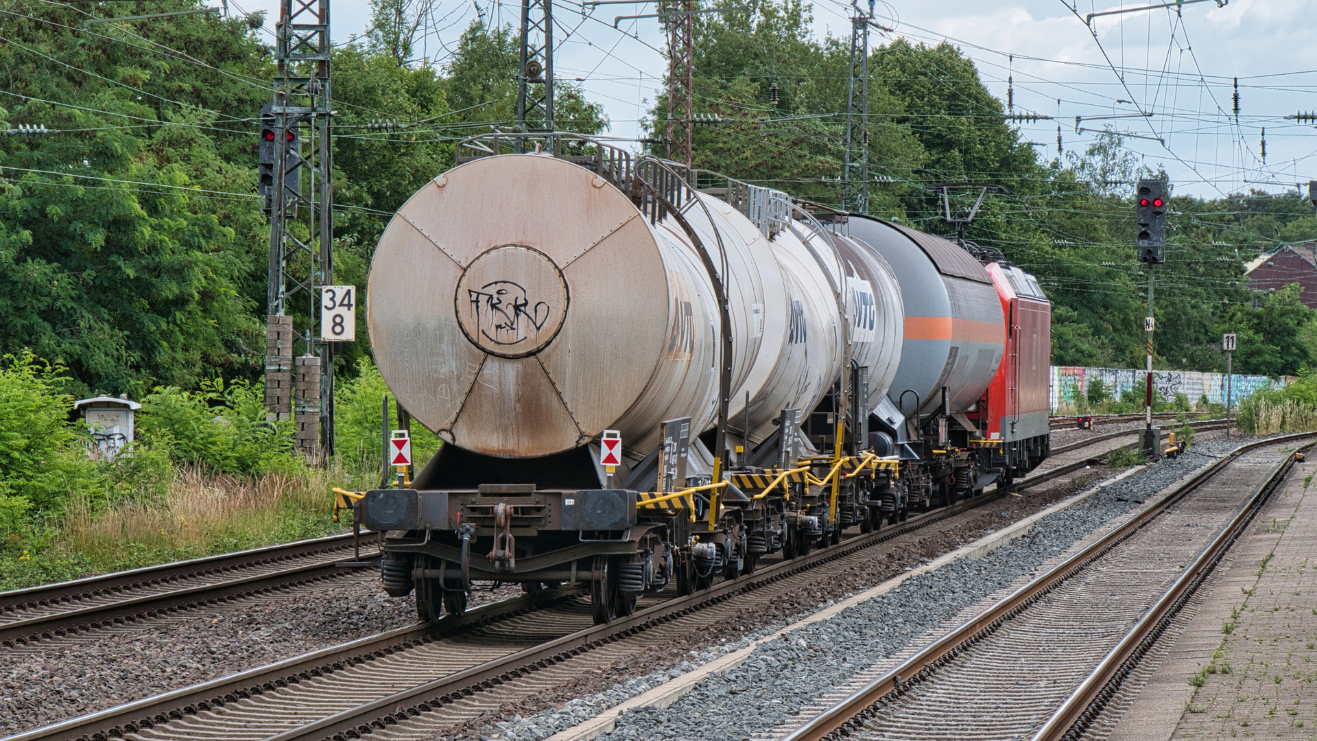 Nachschuss auf den kurzen Kesselzug