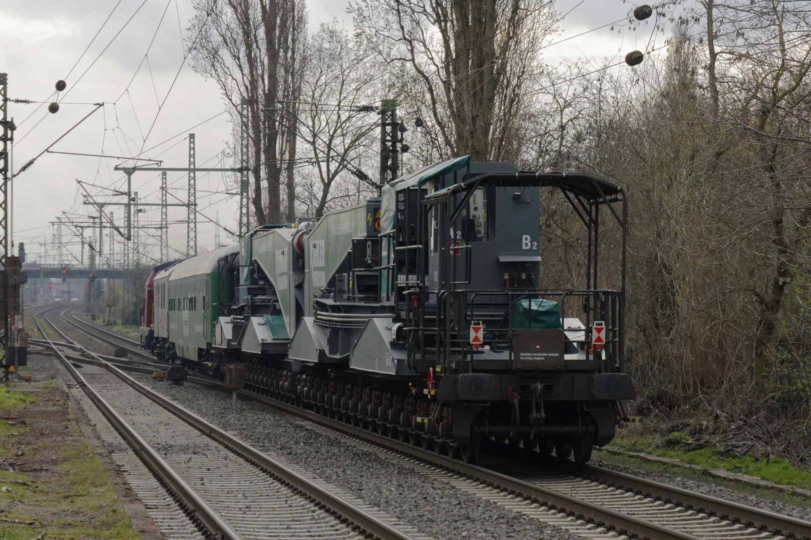 Nachschuss auf den Tragschnabel-Zug