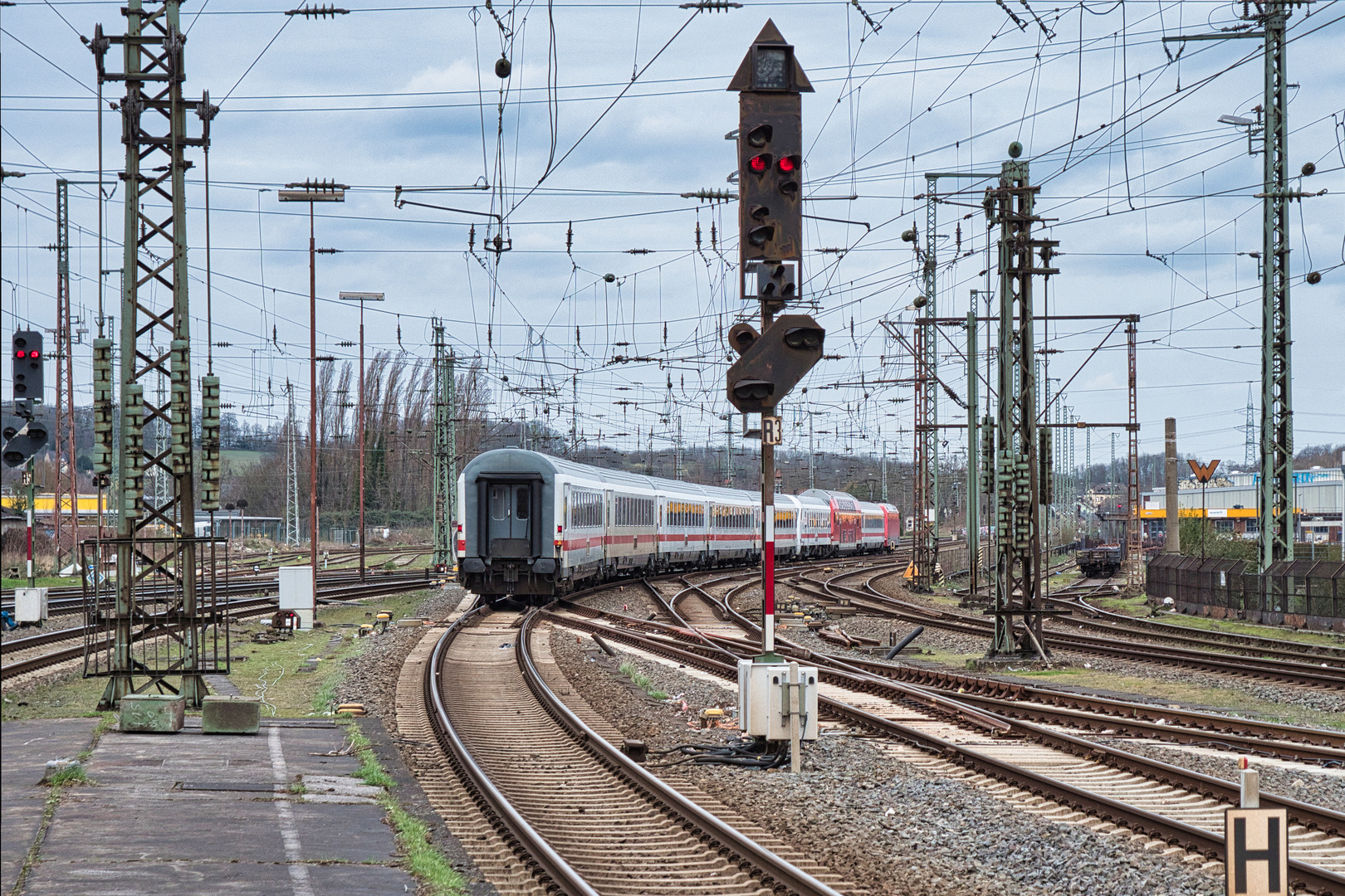 Nachschuss auf den Überführungszug