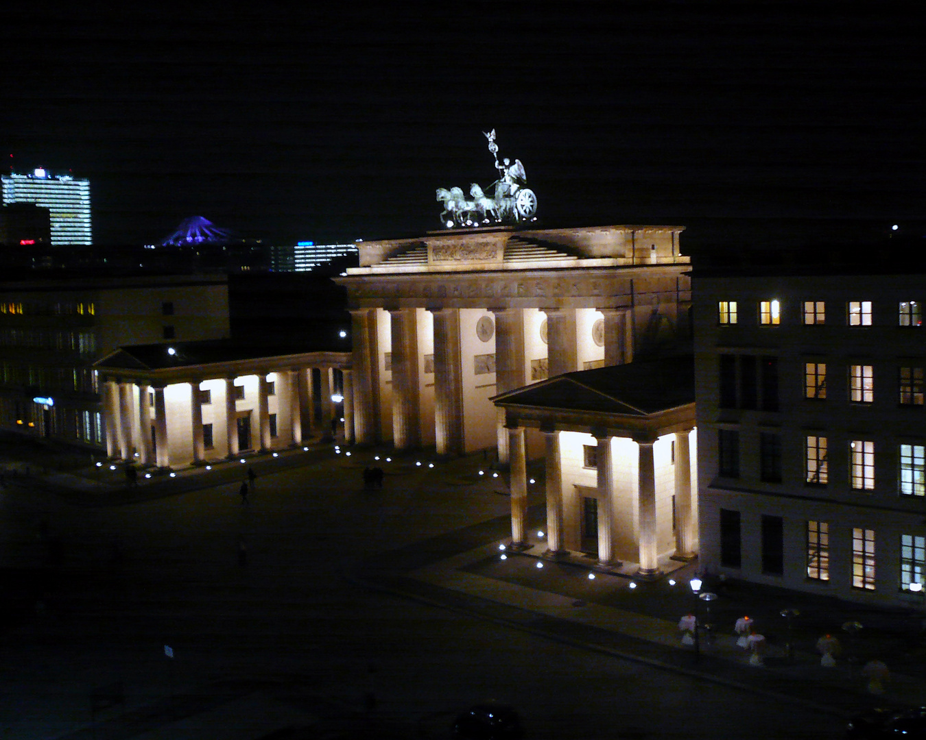 Nacht am Brandenburger Tor