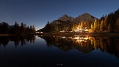 Nacht am Chalet Lago d'Antorno