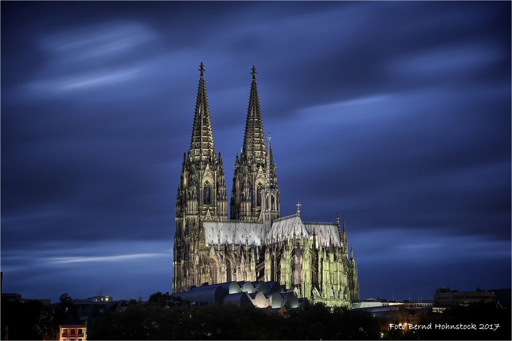 Nacht am Dom zu Kölle .... UNESCO-Weltkulturerbe.