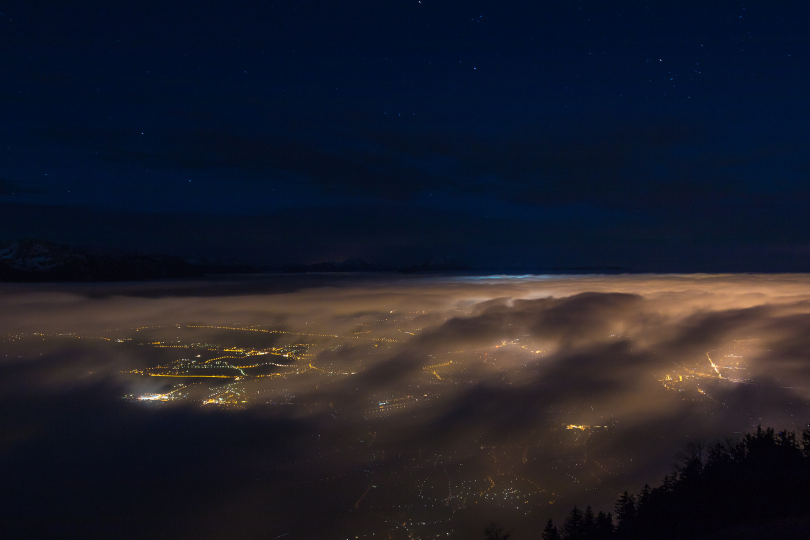 Nacht am Gaisberg