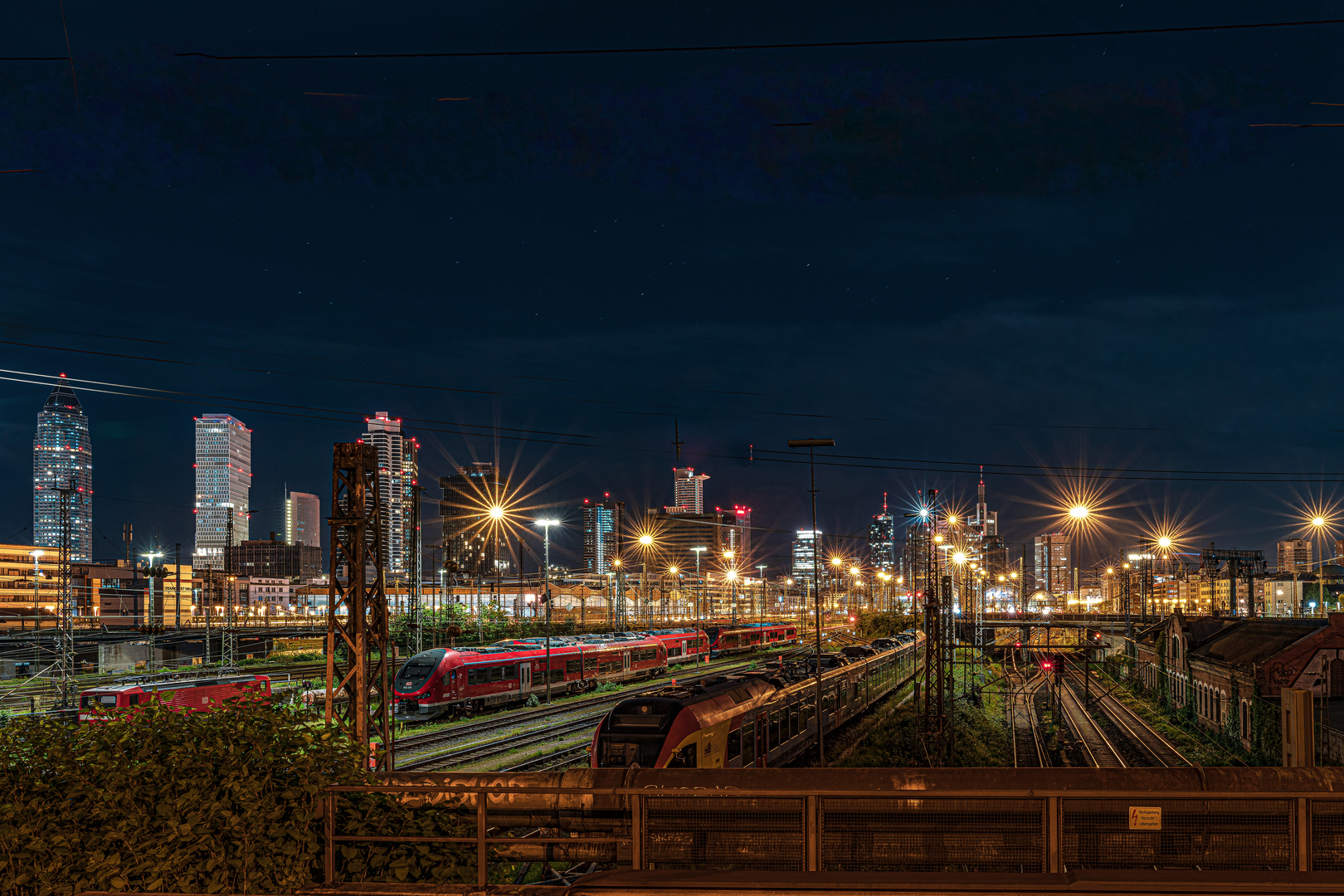 Nacht am Hauptbahnhof  mit Risiko