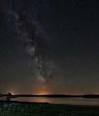 Nacht am Lac du Der Chantecoque