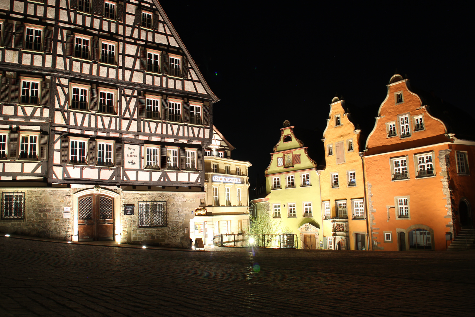 Nacht am Marktplatz