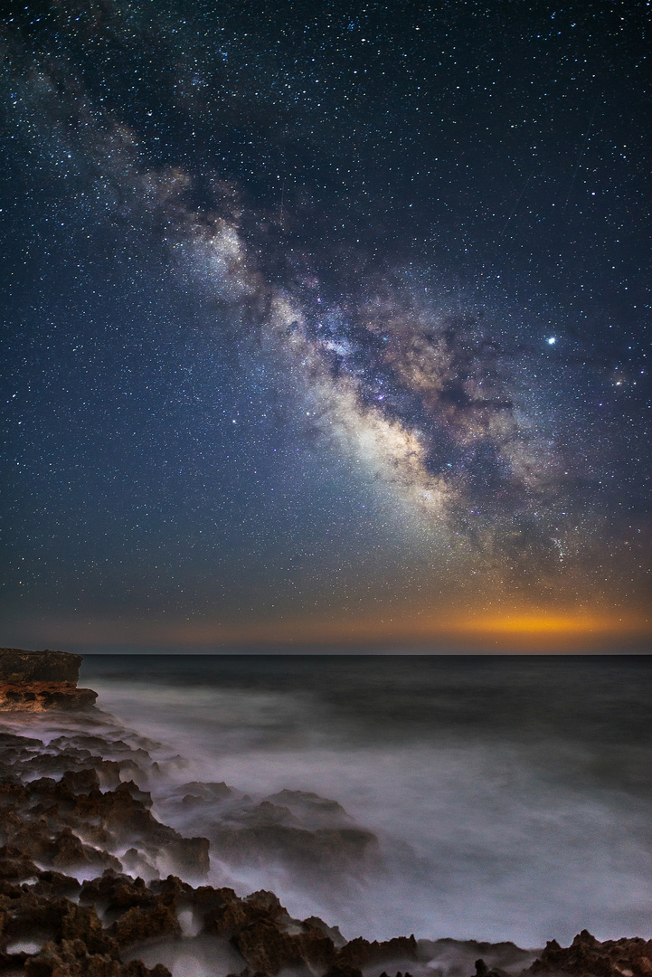 Nacht am Meer