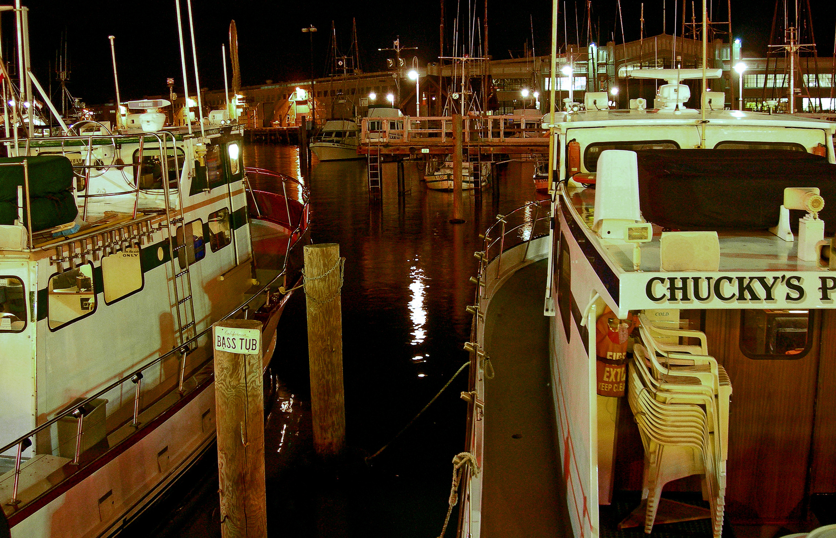 Nacht am Pier 39 in San Francisco