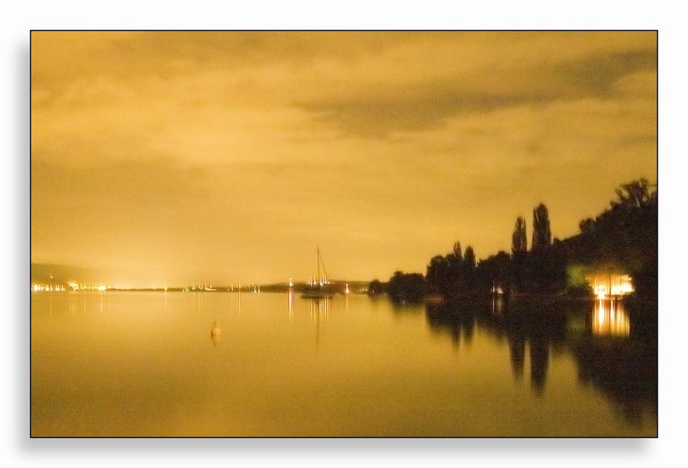 nacht am see