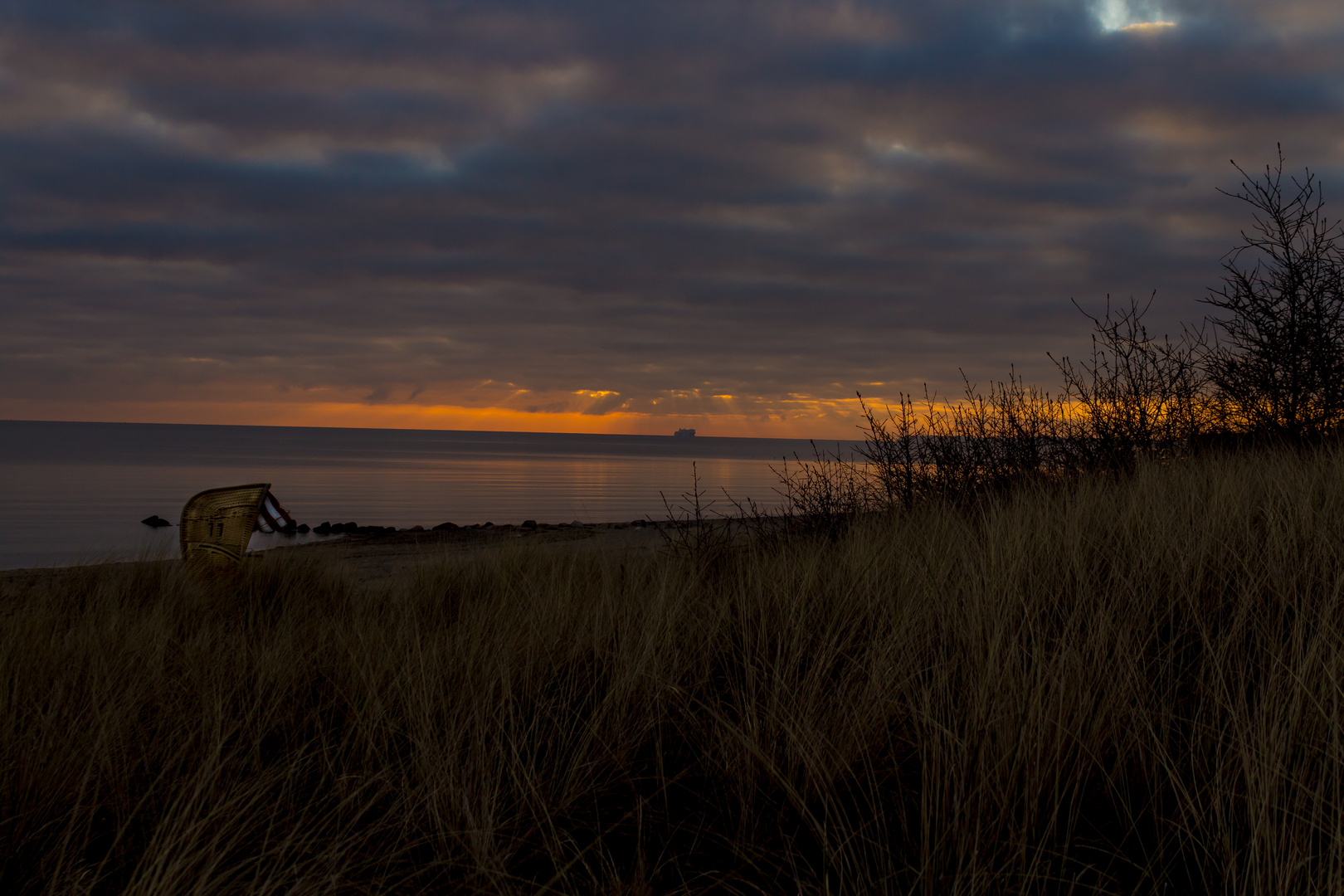 Nacht am Strand