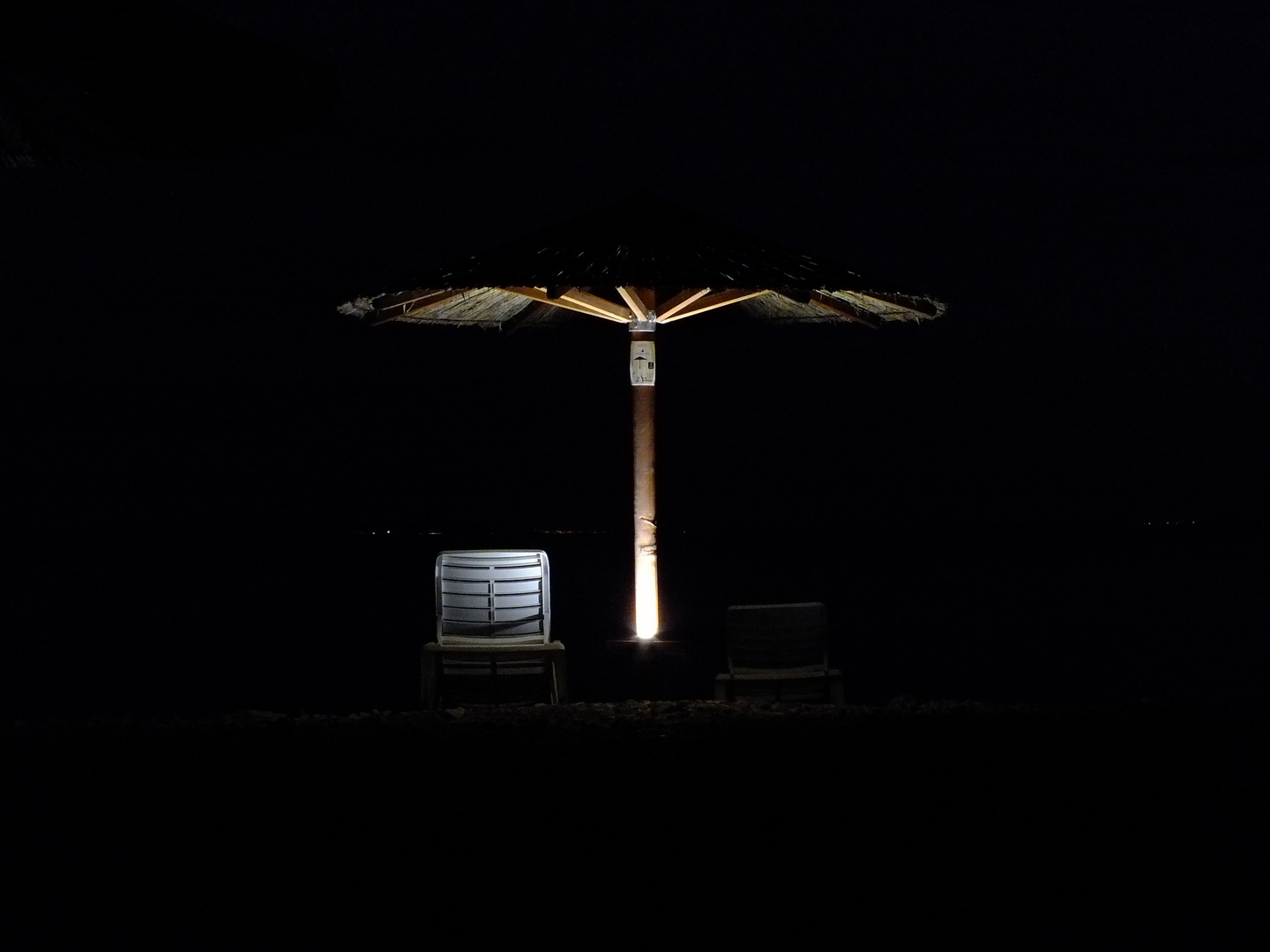 Nacht am Strand