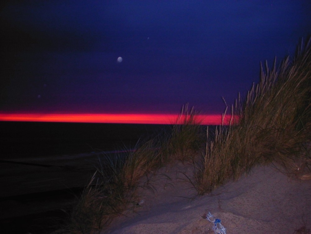 Nacht am Weststrand