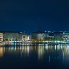 Nacht an der Alster