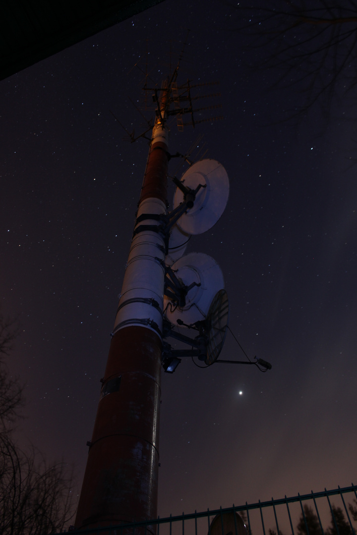 Nacht auf dem Berg