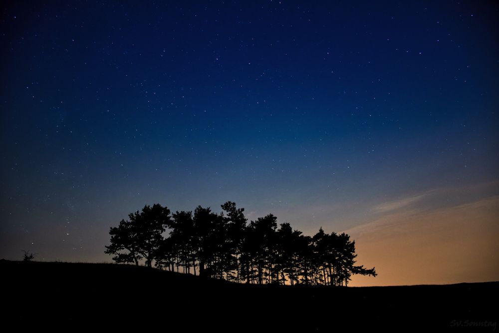 Nacht auf dem Hohenbohl