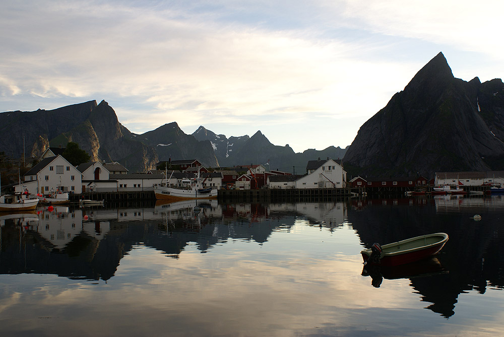 Nacht auf den Lofoten