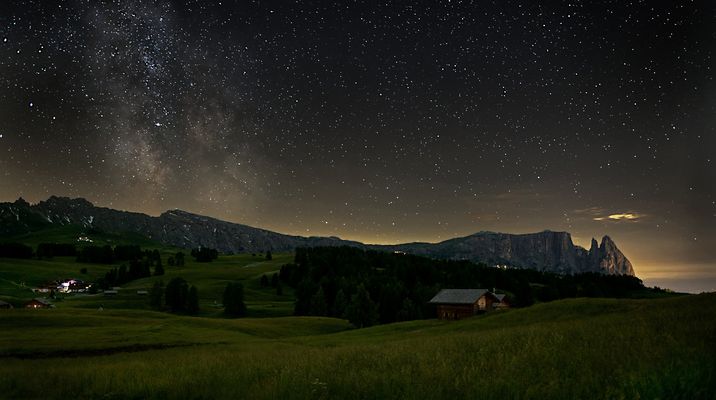 Nacht auf der Alm