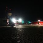 Nacht auf der Kaje in Elsfleth