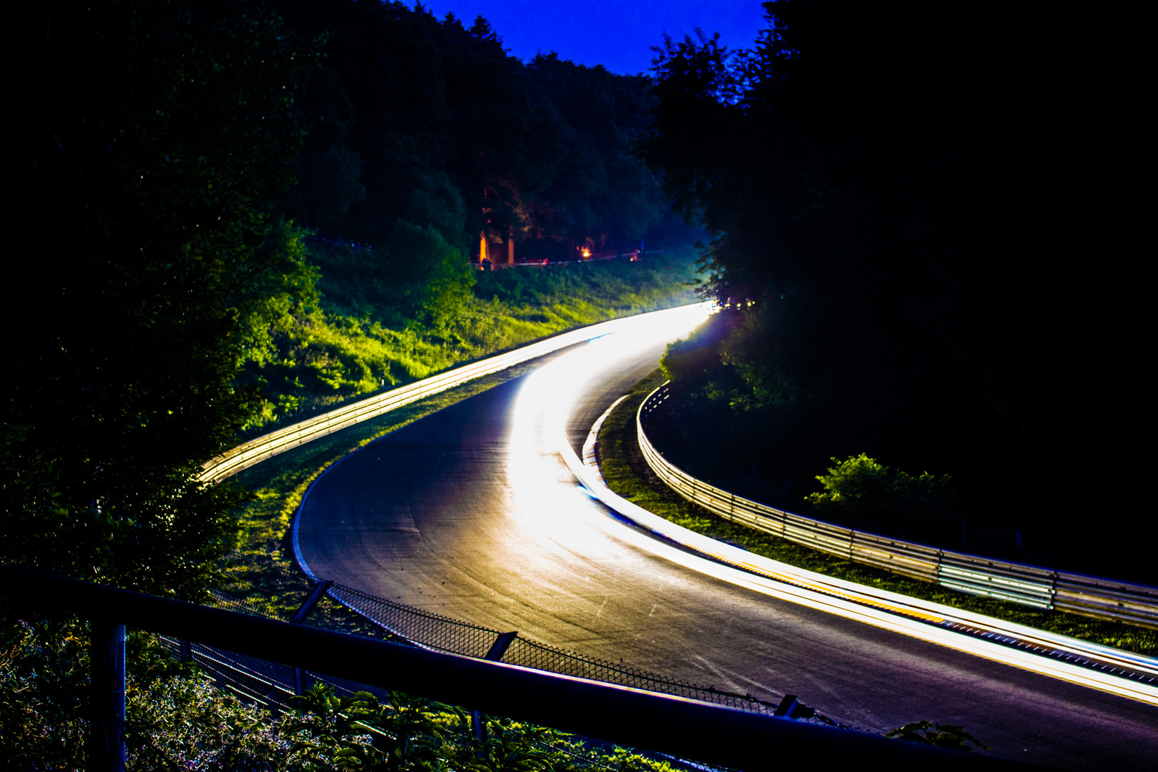 Nacht auf der Nordschleife