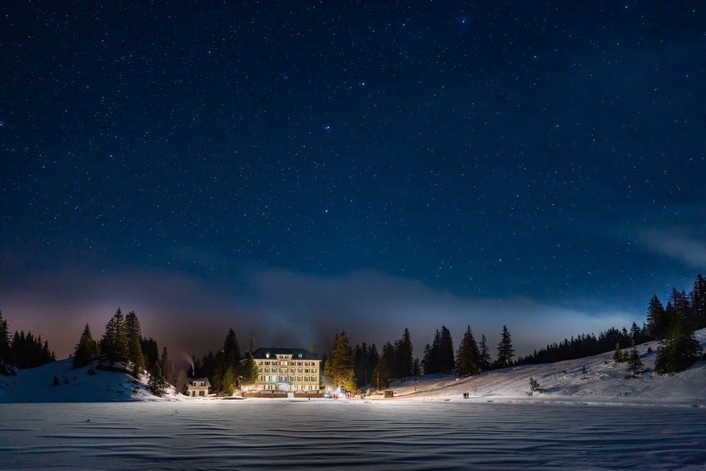 Nacht auf der Seebenalp