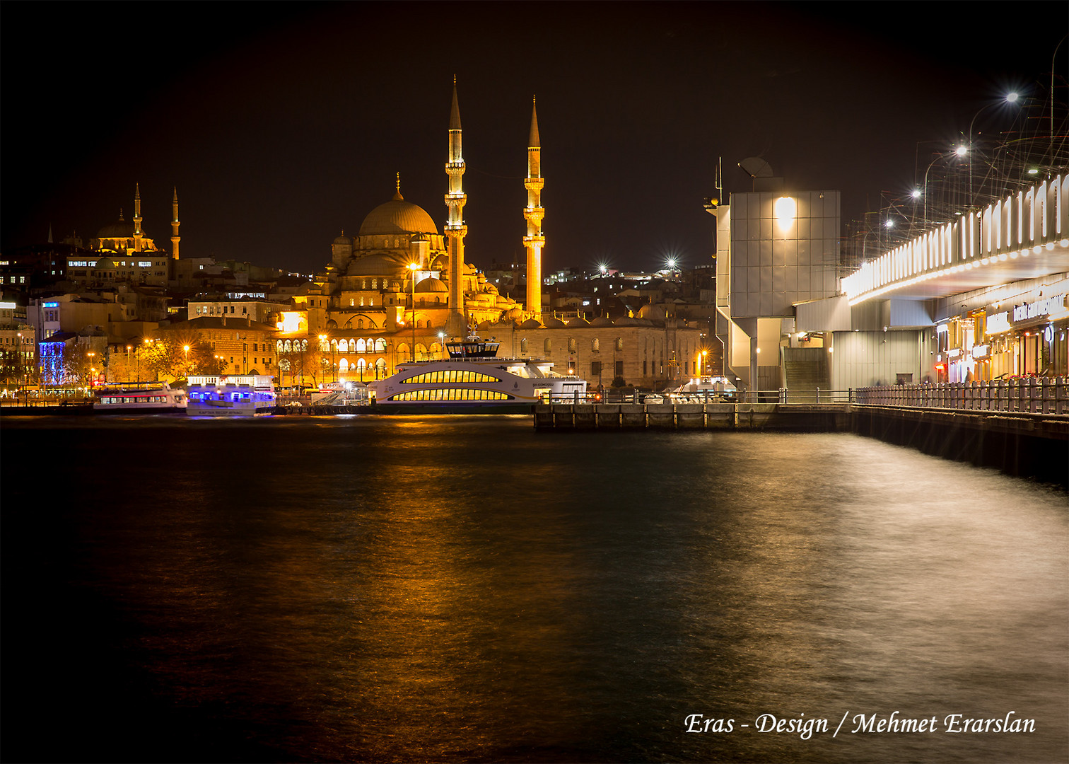 Nacht aufnahme in Istanbul