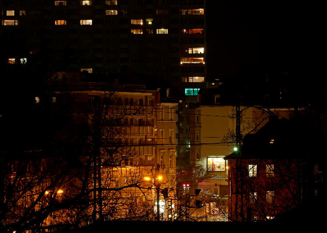nacht balkon