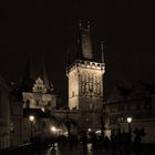 Nacht bei der Karlsbrücke