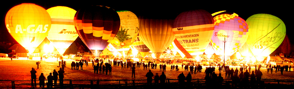 Nacht der Ballone in Filzmoos