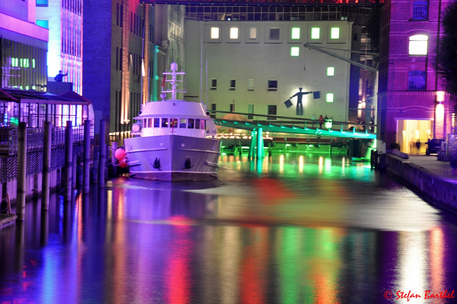 Nacht der Lichter im Hamburger Seehafen