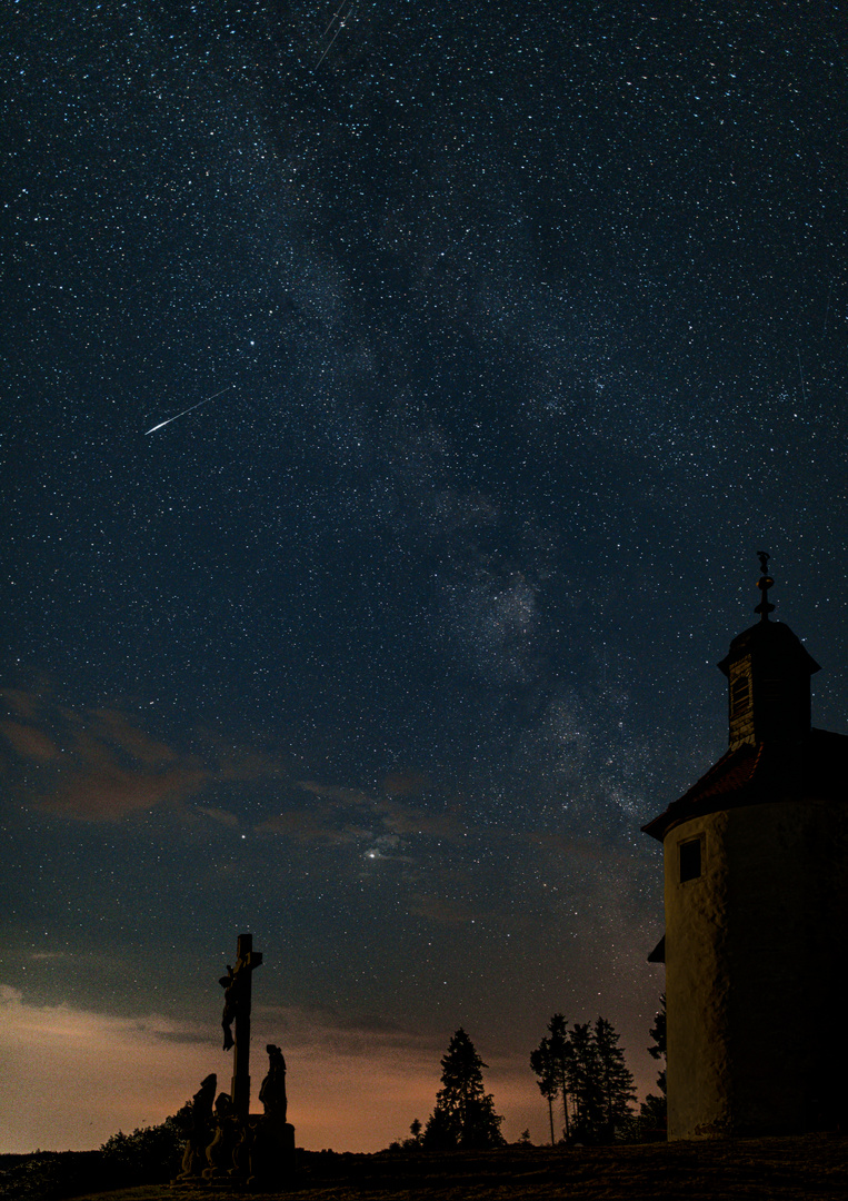 Nacht der Perseiden in der Rhön