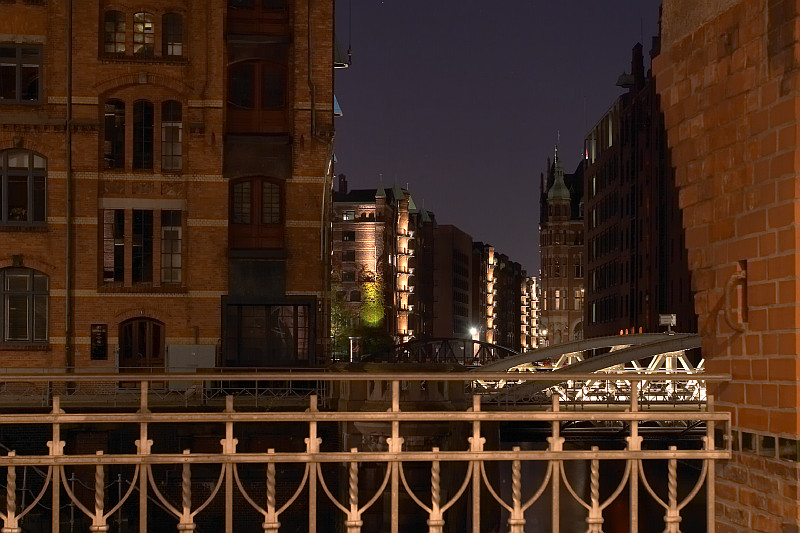 Nacht-Foto-Kurs in Hamburg in der Speicherstadt