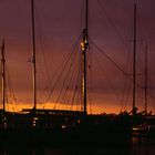 Nacht im Hafen