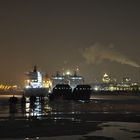 Nacht im Hafen