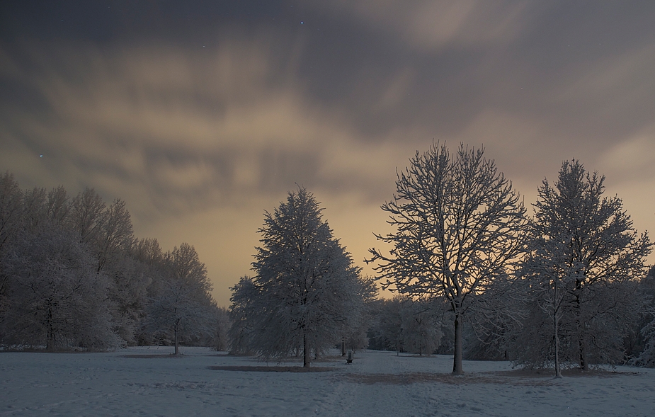 Nacht im Schnee 3