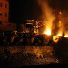 Nacht im Stahlwerk Beitai