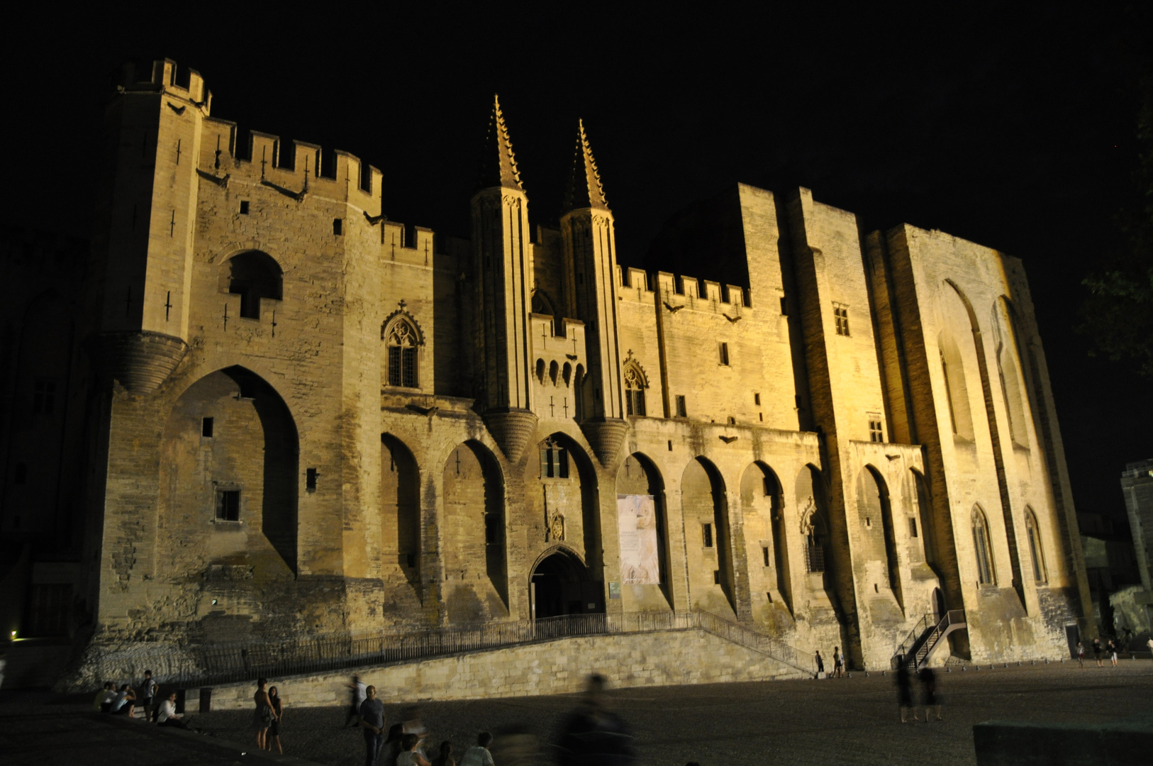 Nacht in Avignon