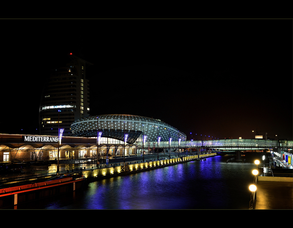 Nacht in Bremerhaven