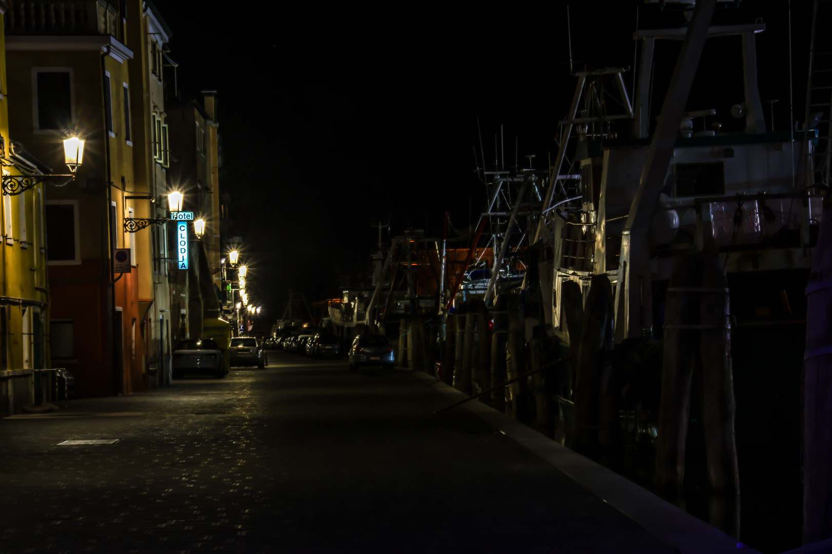 Nacht in Chioggia